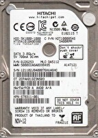 Hgst Hitachi 5K1000-1000 HTS5410110A9E680 1 TB 5400 RPM SATA 2.5" Harddisk