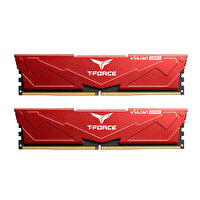 Team T-Force Vulcan FLRD532G5600HC32DC01 32 GB (2x16 GB) DDR5 5600 MHz CL32 Kırmızı Gaming Ram