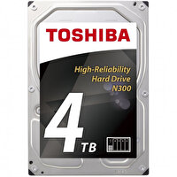Toshiba N300 HDWQ140UZSVA 4 TB 7200 Rpm 128 MB Sata3 3.5" Nas Harddisk