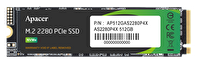 Apacer AP512GAS2280P4X-1 512 GB 2100/1500 MB/s NVMe PCIe M.2 SSD