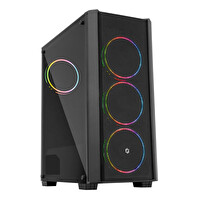 Frisby FC-9415G 500 W Double Slim Ring Fan Gaming Bilgisayar Kasası