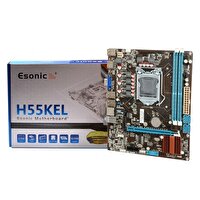 Esonic H55-KEL Intel H55 1333 MHz DDR3 Soket 1156 MATX Anakart