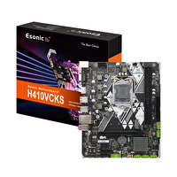 Esonic Pro H410M Intel H410 Soket 1200 2400/2666 MHz DDR4 mATX Anakart