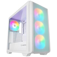 Rampage CRAFT Beyaz Mesh Type-C USB3.0+1*14CM+ 3*12CM ARGB Fan ATX Gaming Kasa