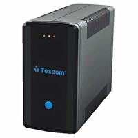 Tescom LEO+ 650 VA (1x12V 7AH Akü) Line Interactive 5/10 dk UPS