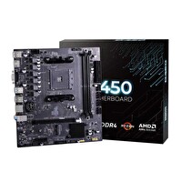 Dragos Dragmode B450M Sata M2 DDR4 3200 MHz Usb 3.0 VGA HDMI Ses G.Lan AM4 mATX Anakart