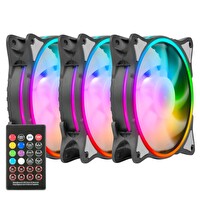 Green GFK120M-ARGB Huracan Kit 3x12 CM Fan Kumandalı Bilgisayar Kasa Fanı