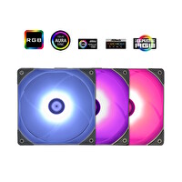 Thermalright TL-C12R-L RGB 120MM Siyah 3’lü Kasa Fanı