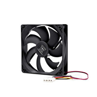 Hadron HDX1501 12 CM 4 Pin Kasa Fanı Siyah