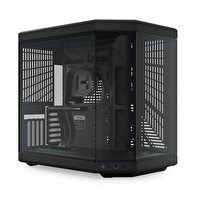 HYTE Y70 Pitch Siyah Temperli Cam USB 3.2 E-ATX Dual Chamber Mid Tower Gaming Kasa (CS-HYTE-Y70-B)