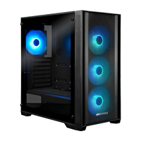 Enermax StarryFort SF217 ARGB Temperli Cam USB 3.0 Mid Tower ATX + MAXPRO III 600W Gaming Kasa