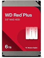 WD Red Plus WD60EFPX 6 TB Sata 5400 RPM 256 MB Harddisk