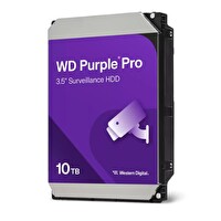 WD WD102PURP 10 TB 3.5" Purple SATA3 7200 RPM 256 MB 7/24 Güvenlik Diski
