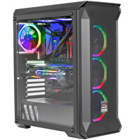 Green Z5 Surena 4x120 MM ARGB 1x3.0 2x2.0 USB Gaming Kumandalı Oyun Bilgisayar Kasası