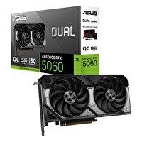 Asus Dual GeForce RTX 5060 OC 8GB GDDR7 128 Bit HDMI DP Ekran Kartı