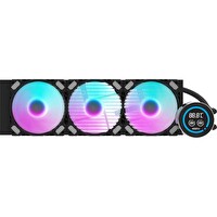 Aigo DN360D ARGB 360 MM Göstergeli Siyah Sıvı Soğutma
