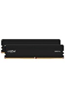 Crucial CP2K32G56C46U5 Pro 64 GB (2x32 GB) 5600 MHz DDR5 Soğutuculu RAM