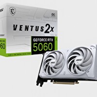 MSI Ventus 2X White GeForce RTX 5060 OC 8 GB GDDR7 128 Bit HDMI DP Ekran Kartı