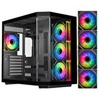 Eternal Power Pro X Aqua Siyah Oyuncu Kasası + 750W Güç Kaynağı (X EP75)