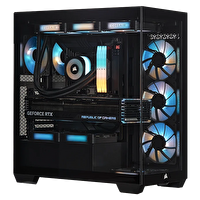 Corsair 3500x 750W 80+ Bronze RGB Tempered Glass Siyah ATX Mid Tower Kasa