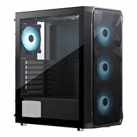 Frisby FC-9485G 600W 80+ Bronz USB 3.2 RGB ATX Mid Tower Siyah Kasa
