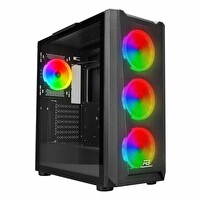 Power Boost VK-W001B USB 3.2 ARGB ATX Mid Tower Siyah Kasa