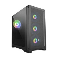 Frisby Crevo FC-9475G 600W 80+ USB 3.2 RGB mATX Mid Tower Siyah Kasa