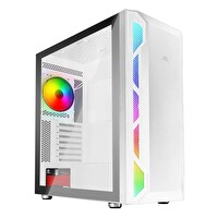 Power Boost PB-P3701BW 650W 80+ USB 3.2 ARGB ATX Mid Tower Beyaz Kasa
