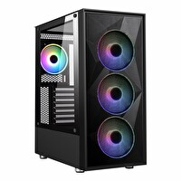 Power Boost PB-P3509BB 650W 80+ USB 3.2 ARGB ATX Mid Tower Siyah Kasa