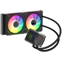 GameBooster GB-LCS-SP240B Sight Pro 240B ARGB Curved Ekran 240 MM Siyah İşlemci Sıvı Soğutucu