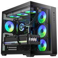 BitFenix BFC-ALB85KKGSK-4A AL118 850W 80+ Bronze Tempered Glass ARGB