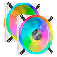 Corsair iCue CO-9050106-WW QL140 RGB 140 MM PWM Beyaz 140 MM Fan 2'li Paket