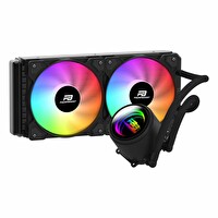Power Boost Circle 240B LED 240mm AM5/1700P Siyah İşlemci Sıvı Soğutucu