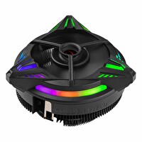 Rampage Cool Blade RGB AM5 1700P Siyah İşlemci Hava Soğutucu