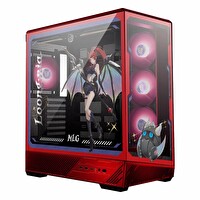 MSI MAG Pano 130R MLG Edition USB 3.2 ARGB ATX Mid Tower Kırmızı Kasa