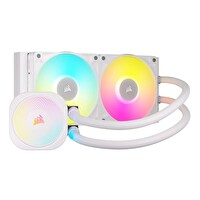 Corsair  İcue Link  CW-9061020-WW Titan 240 RX RGB AIO 240 MM Intel-AMD Uyumlu Beyaz İşlemci Sıvı Soğutucu