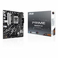 Asus Prime B840M-K DDR5 8000 MHz OC M.2 HDMI PCIe 4.0 AM5 mATX Anakart