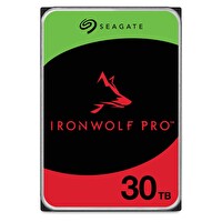 Seagate 30 TB 3.5 Ironwolf PRO SATA3 7200RPM 256MB ST30000NT011 (5 Yıl Resmi Distribütör Garantili)