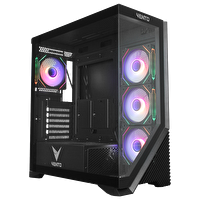 Vento VG4202FLA 1000W 80+ Gold Tempered Glass USB 3.0 ARGB E-ATX Kasa