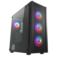 Vento VG20AL Tempered Glass USB 3.0 Mesh RGB ATX Mid Tower Kasa + FSP 750W 80Plus PSU