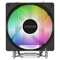 Fazeon A3120TRA 12 CM RGB Kule Tipi Siyah İşlemci Soğutucu