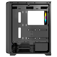 Fazeon F4 650W 80 Plus Bronze Temperli Cam Mesh 4x ARGB Fanlı Siyah E-ATX Oyuncu Kasası