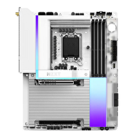 Nzxt N9 Z890 8000MHz(OC) DDR5 Soket LGA 1851 M.2 WiFi7 HDMI RGB Beyaz ATX Anakart