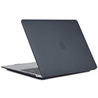 Teleplus Apple MacBook Air 2022 13.6'"  M2 A2681 Msoft Kristal Kapak Siyah Kılıf