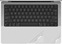 Codegen Apple 14" MacBook Air M1 A2442 Silver Trackpad Koruyucu Sticker Etiket
