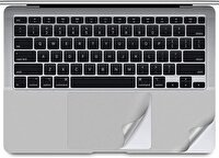 Codegen Apple 13" MacBook Air A1932 A2179 A2337 Silver Trackpad Koruyucu Sticker Etiket