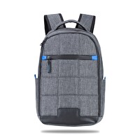 Classone BP-IT604 La Spezia Serisi 15.6" WTXPRO Su Geçirmez Kumaş ve Fermuar Gri Laptop Sırt Çantası