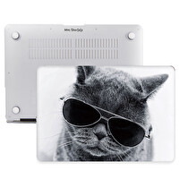 McStorey MacBook Air M1 13" A1932 A2179 A2337 Uyumlu Füme Laptop Koruyucu Kılıf CAT01NL