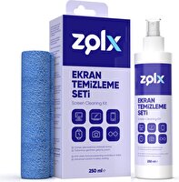 Zolx 250 ML Ekran Temizleme Solüsyonu ve Mikrofiber Bez
