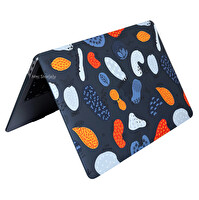 McStorey MacBook Air M2 13.6" A2681 Uyumlu Siyah Laptop Koruyucu Kılıf FRUITFEAST01NL